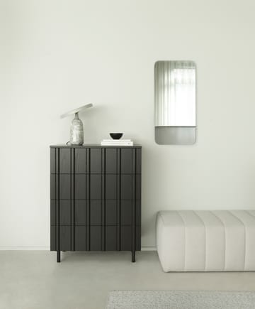 Rib lipasto 4 laatikkoa - Soft Black - Normann Copenhagen