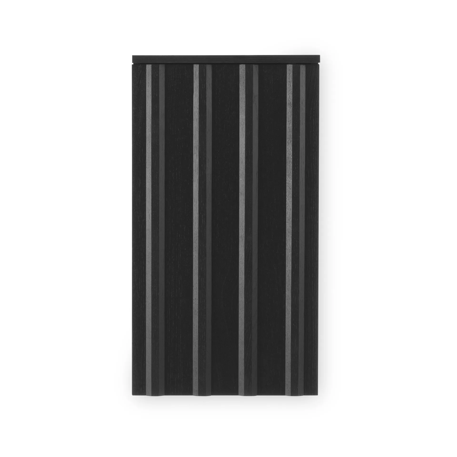 Rib seinäkaappi, Soft black, 73x40x23 cm Normann Copenhagen
