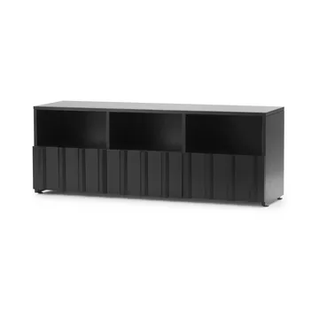 Rib senkki hybridi - Soft black, 44x120x38 cm - Normann Copenhagen