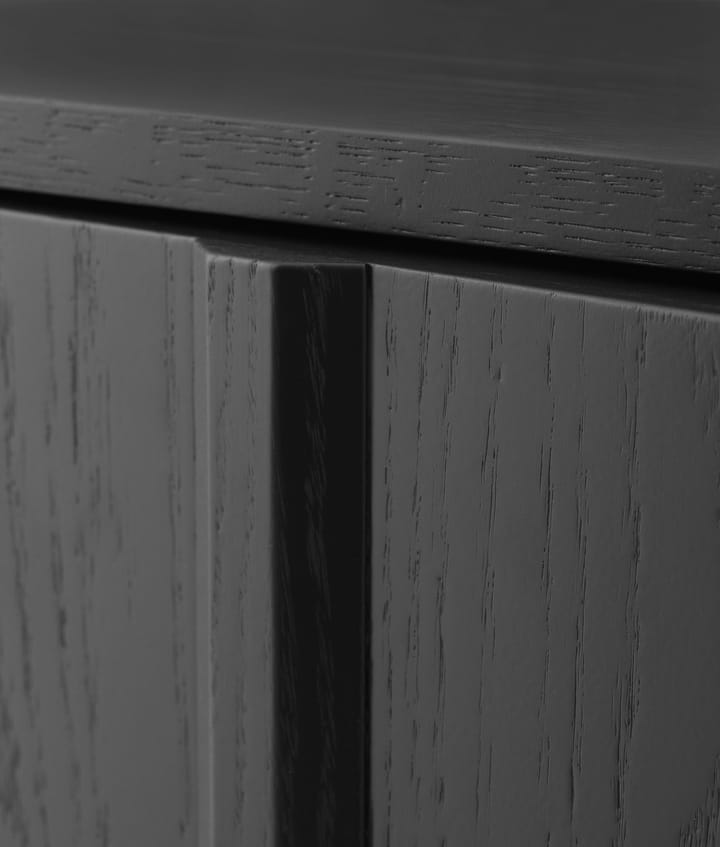 Rib sideboard matala, Soft Black Normann Copenhagen
