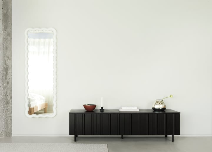 Rib sideboard matala, Soft Black Normann Copenhagen