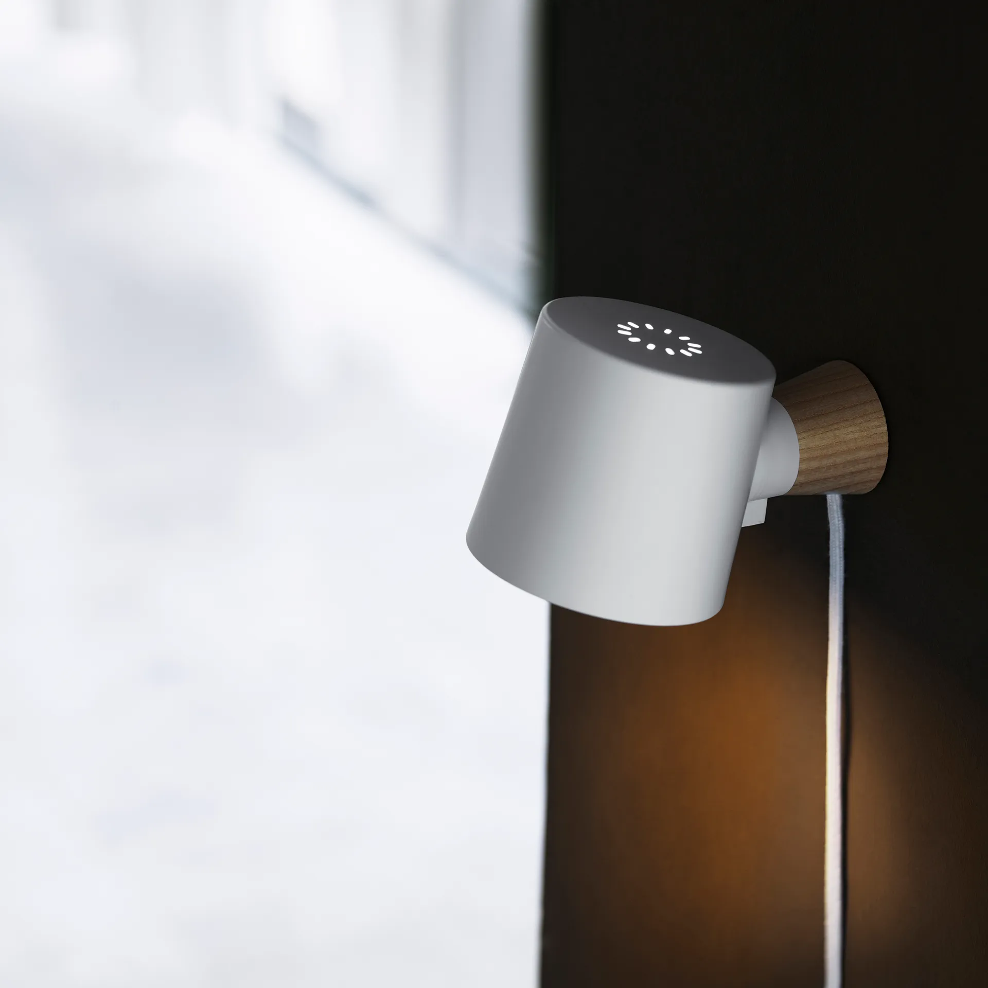 Rise seinävalaisin, valkoinen Normann Copenhagen