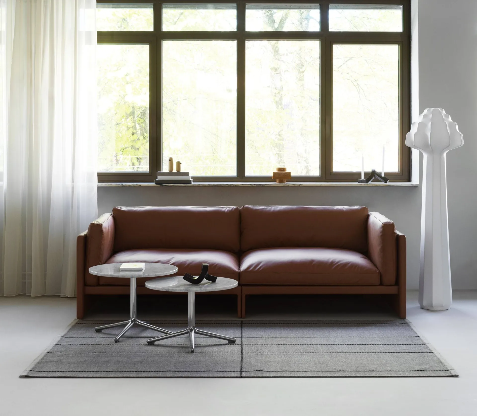 Seam-matto, Harmaan sävyt, 200x300 cm Normann Copenhagen