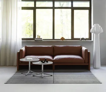 Seam-matto - Harmaan sävyt, 200x300 cm - Normann Copenhagen