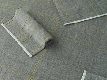 Seam-matto - Sinisen sävyt, 250x350 cm - Normann Copenhagen