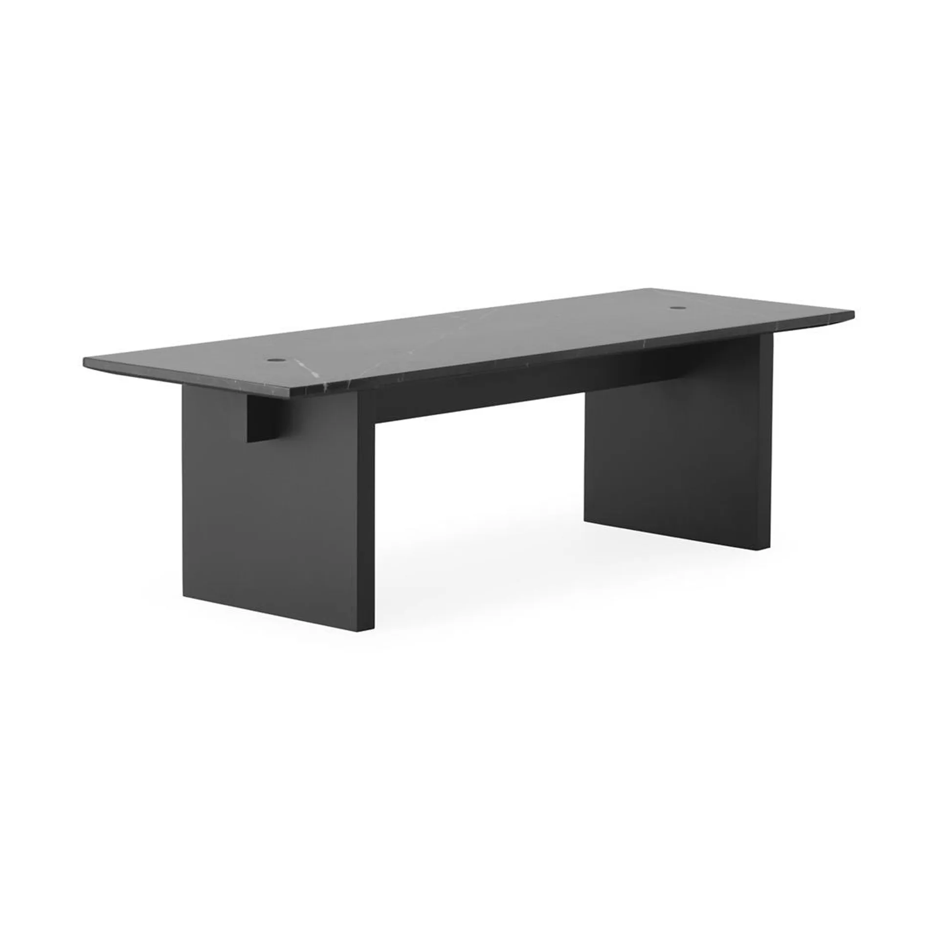 Solid Table sohvapöytä 130x38,5x40 cm, Musta Normann Copenhagen