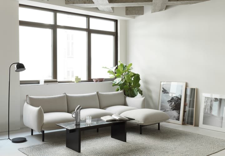 Solid Table sohvapöytä 130x38,5x40 cm, Musta Normann Copenhagen