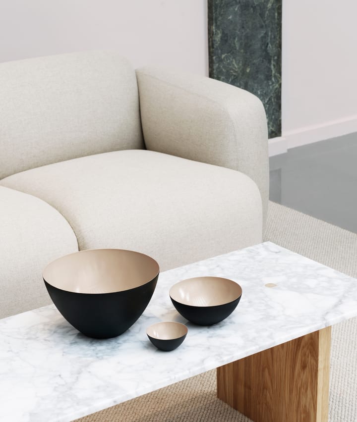 Solid Table sohvapöytä 130x38,5x40 cm, Valkoinen Normann Copenhagen