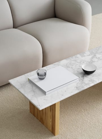 Solid Table sohvapöytä 130x38,5x40 cm - Valkoinen - Normann Copenhagen