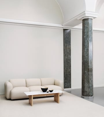 Solid Table sohvapöytä 130x38,5x40 cm - Valkoinen - Normann Copenhagen