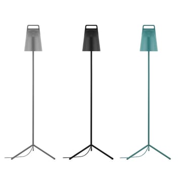 Stage lattiavalaisin - Grey, jauhemaalattu teräs - Normann Copenhagen