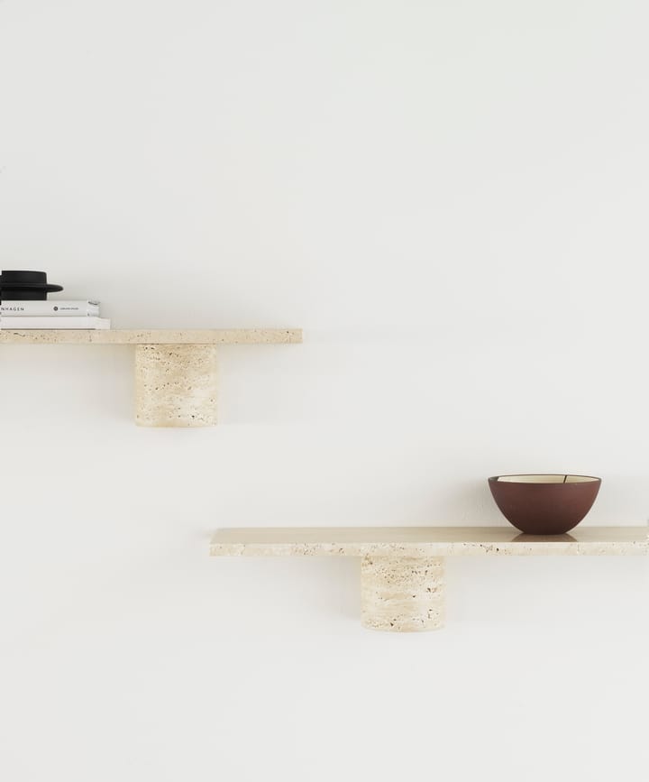 Sten Shelf hylly 120 cm, Travertine Normann Copenhagen
