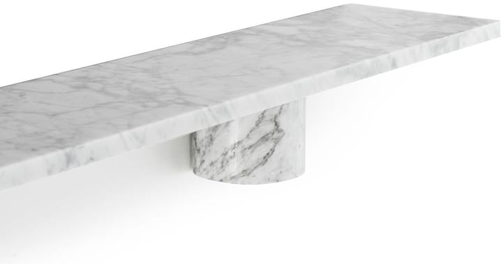 Sten Shelf hylly 120 cm, White marble Normann Copenhagen