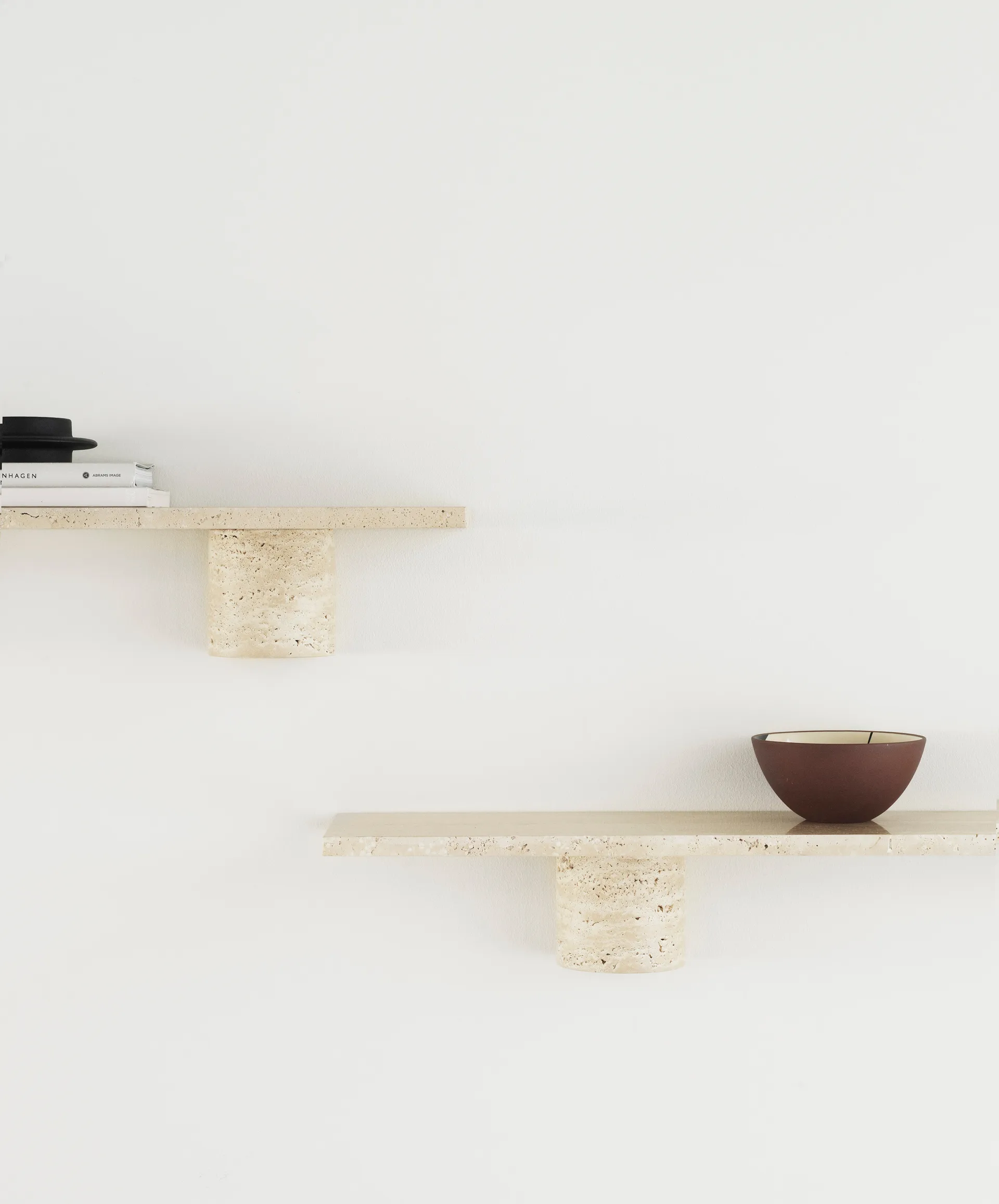 Sten Shelf hylly 80 cm, Travertine Normann Copenhagen