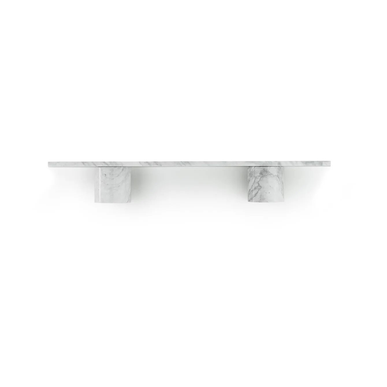 Sten Shelf hylly 80 cm, White marble Normann Copenhagen
