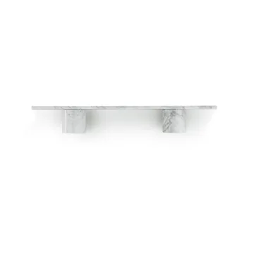 Sten Shelf hylly 80 cm - White marble - Normann Copenhagen