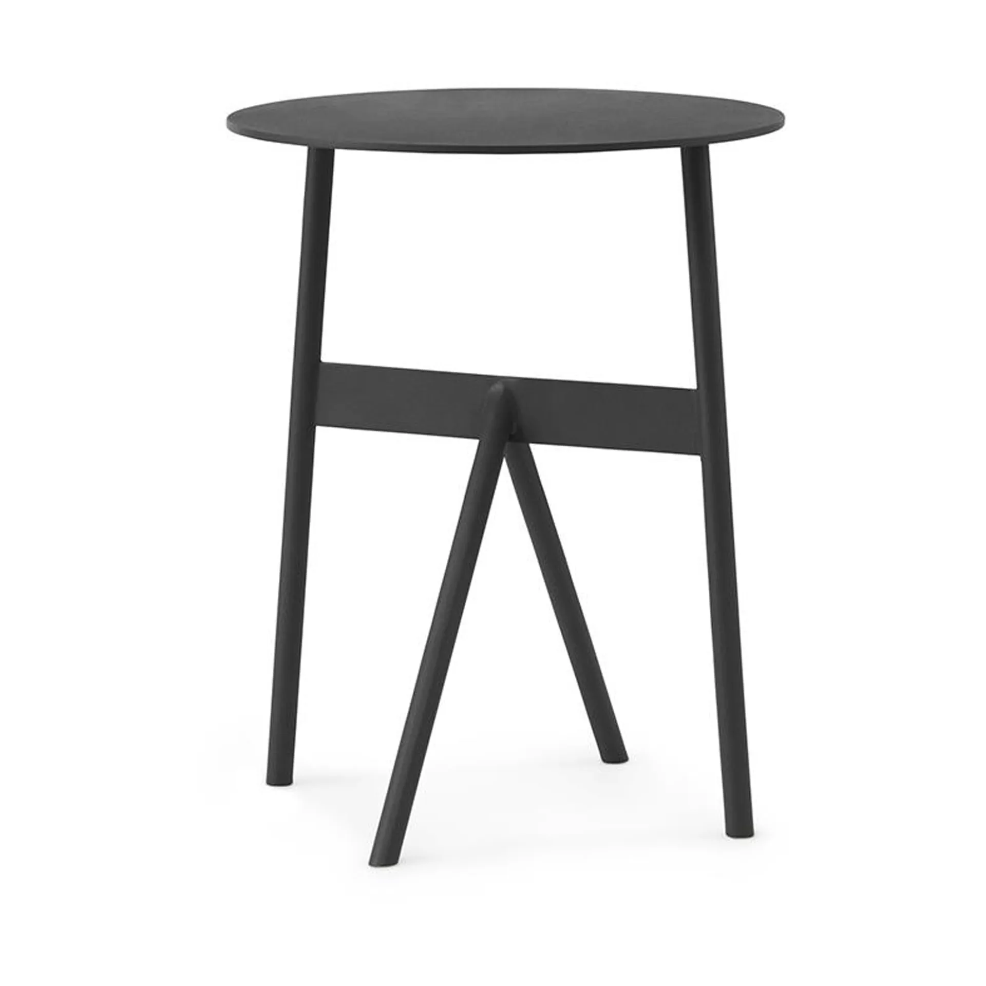 Stock Table sivupöytä Ø37 cm K:46 cm, Musta Normann Copenhagen
