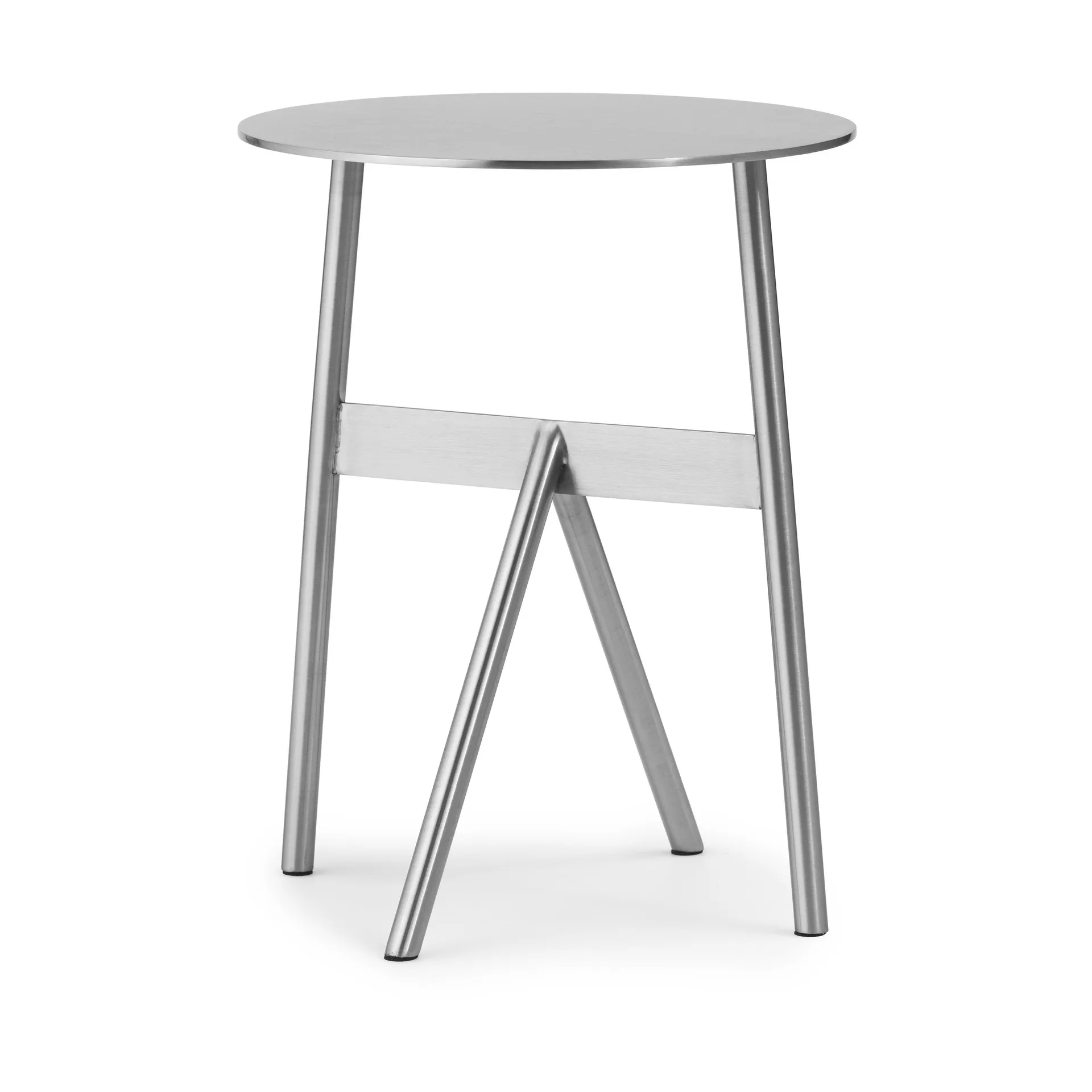 Stock Table sivupöytä Ø37 cm K:46 cm, Stainless Steel Normann Copenhagen