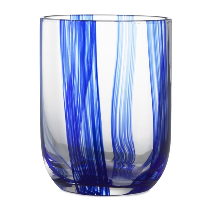 Stripe lasi 39 cl - Blue Stripes - Normann Copenhagen