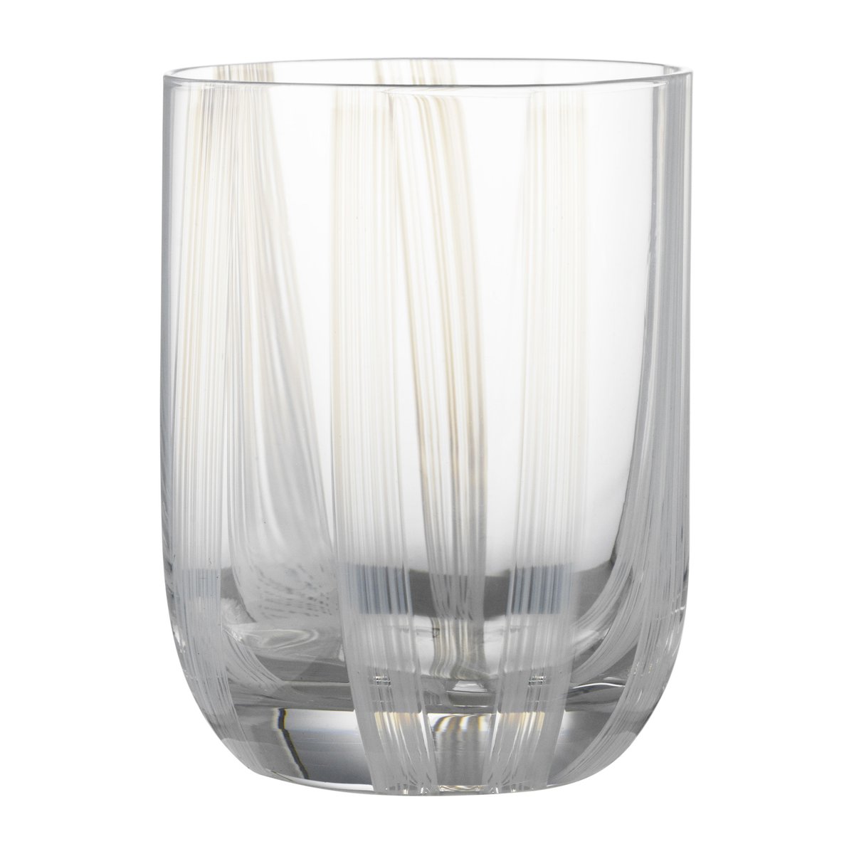 Normann Copenhagen Stripe lasi 39 cl White Stripes | Skandinaavinen Sisustus | Juomalasit | Valkoinen
