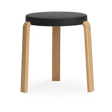 Tap jakkara - musta-tammi - Normann Copenhagen