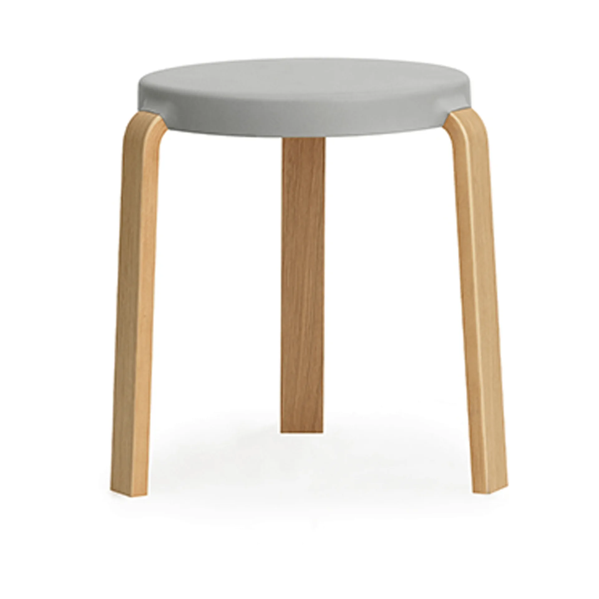 Tap pyöreä jakkara, Harmaa-tammi, Ø41x43 cm Normann Copenhagen