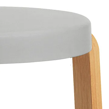 Tap pyöreä jakkara - Harmaa-tammi, Ø41x43 cm - Normann Copenhagen