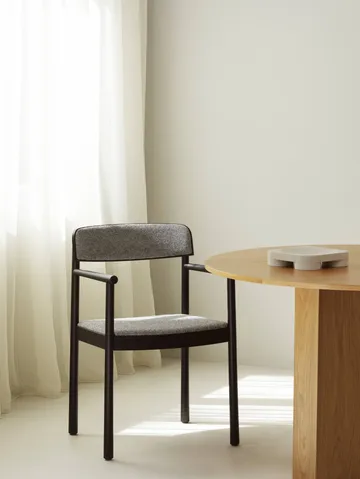 Timb nojatuoli - Black ash Hallingdal 166 - Normann Copenhagen
