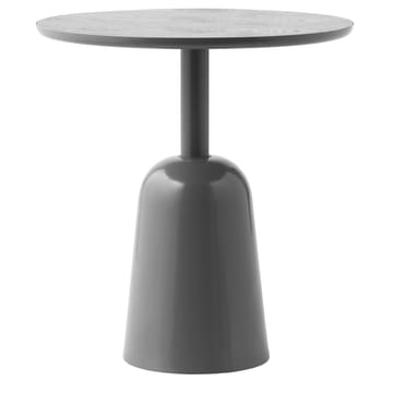 Turn säädettävä pöytä Ø 55 cm - Harmaa - Normann Copenhagen