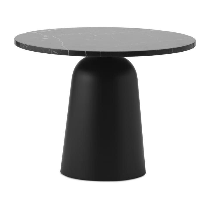 Turn säädettävä pöytä Ø 55 cm - Musta marmori - Normann Copenhagen