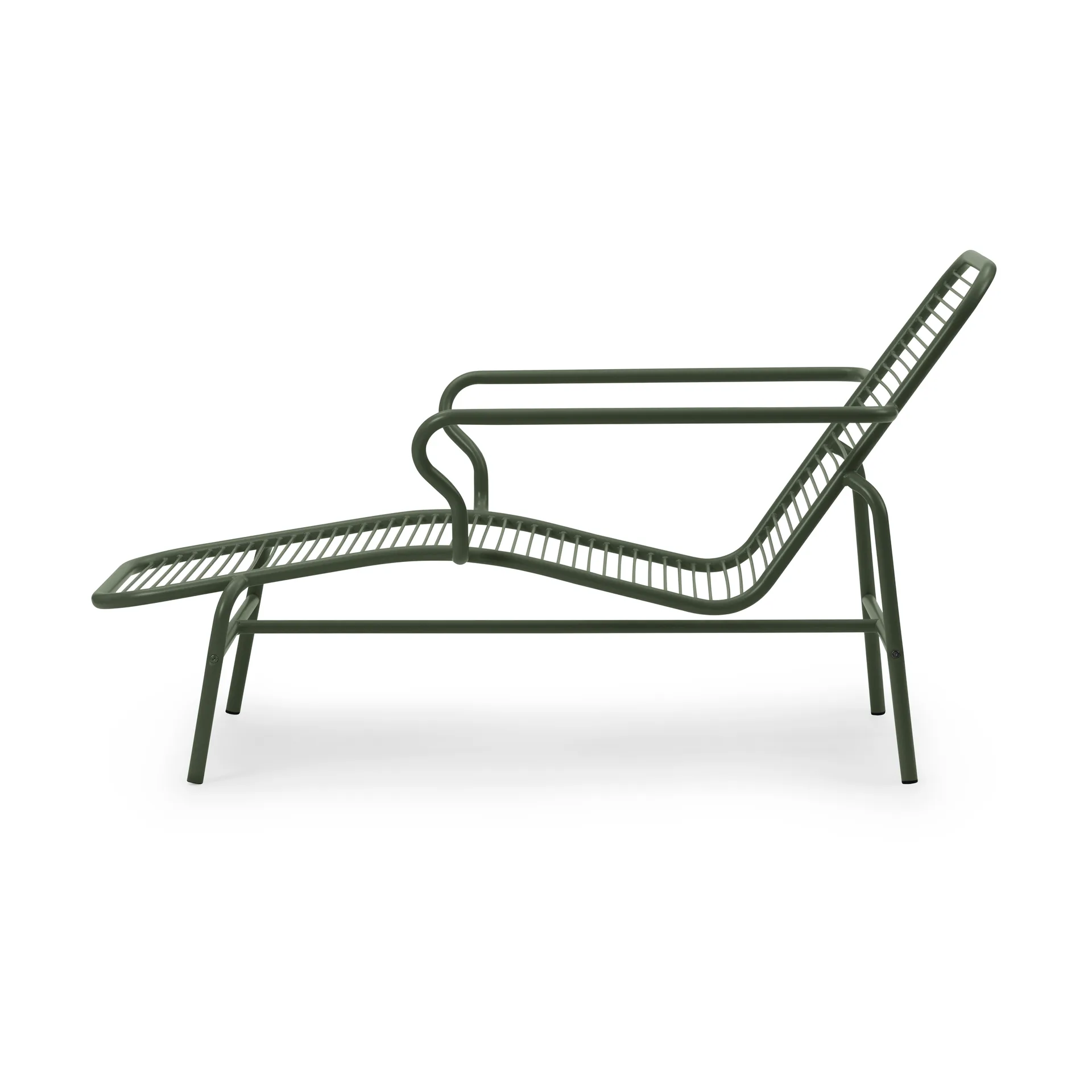 Vig Chaise Lounge aurinkotuoli, Vihreä Normann Copenhagen
