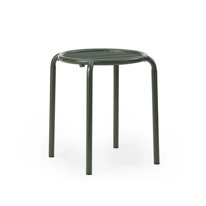 Vig pyöreä jakkara - Vihreä, Ø41x46 cm - Normann Copenhagen
