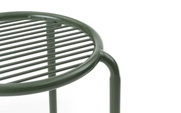 Vig pyöreä jakkara - Vihreä, Ø41x46 cm - Normann Copenhagen