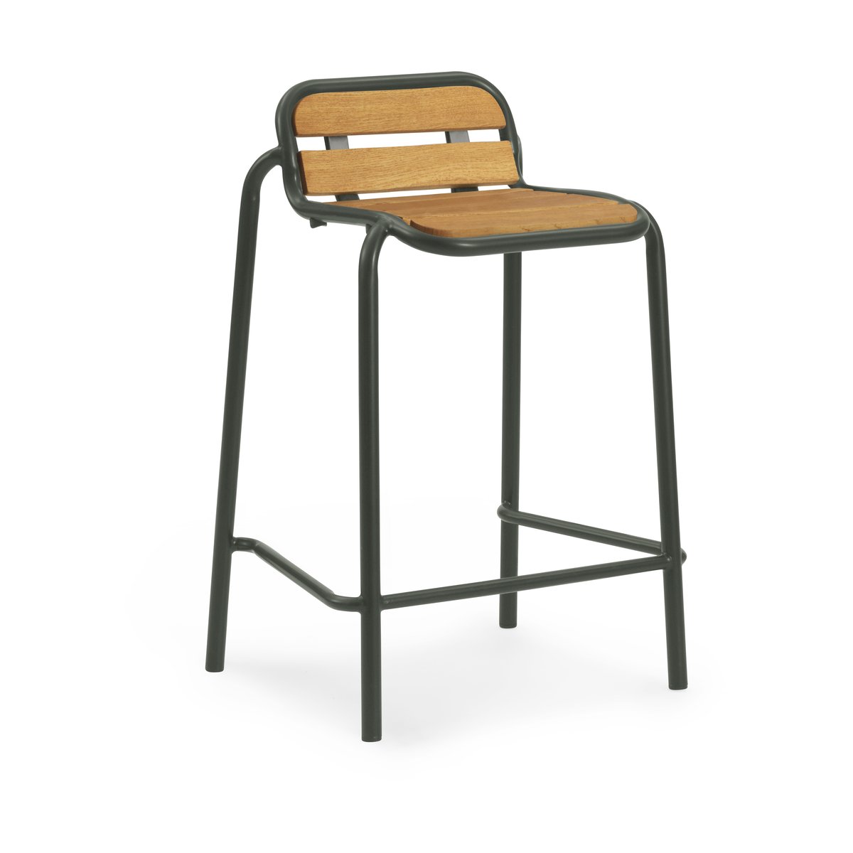 Normann Copenhagen Vig Robinia baarituoli 65 cm Vihreä