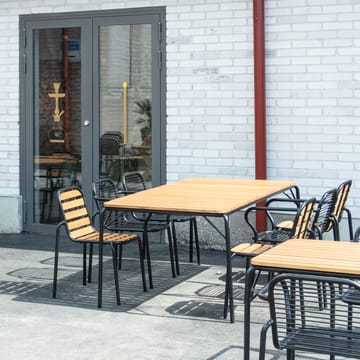 Vig Robinia ruokapöytä 90x200 cm - Black - Normann Copenhagen