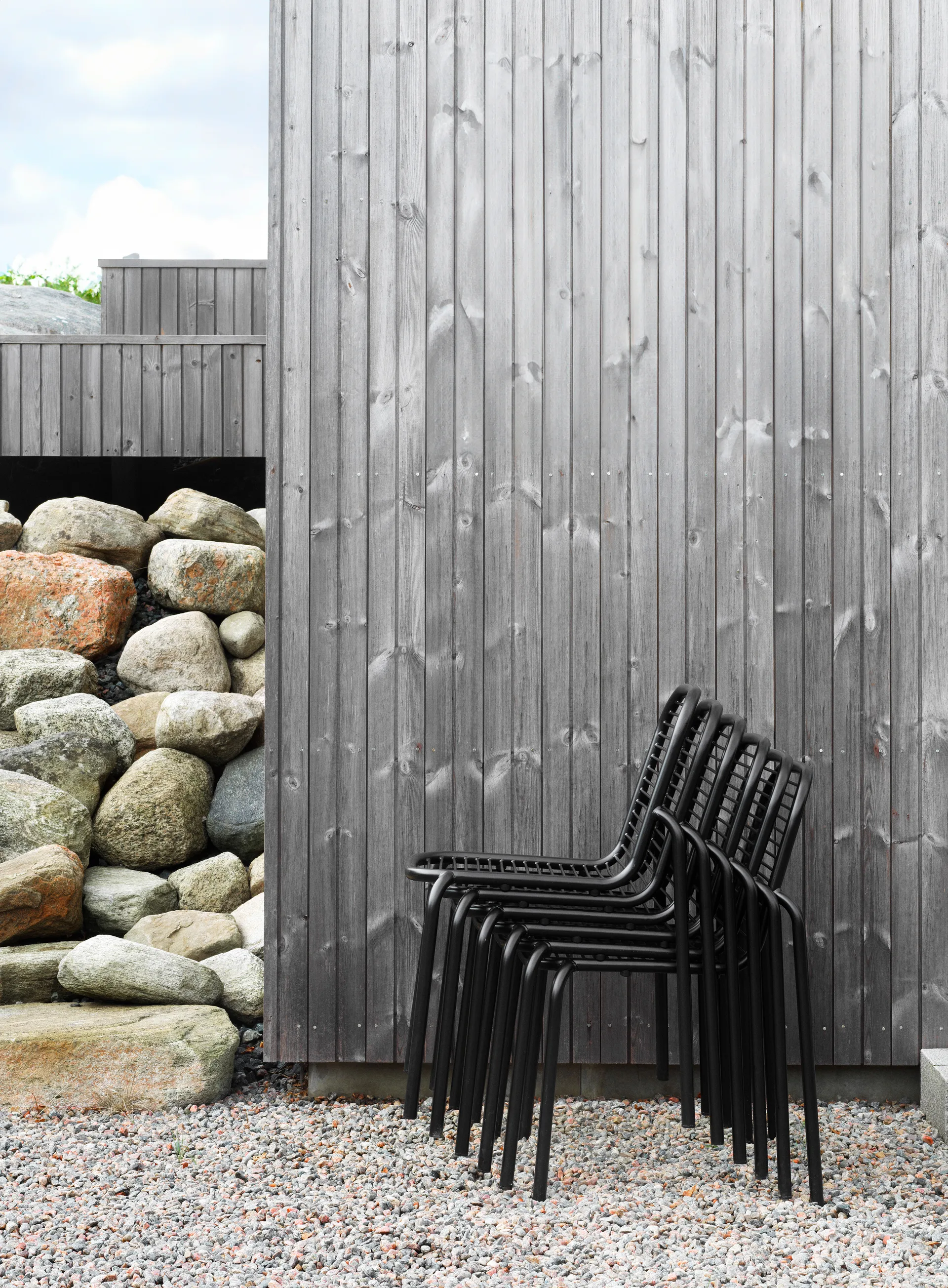 Vig tuoli, Black Normann Copenhagen