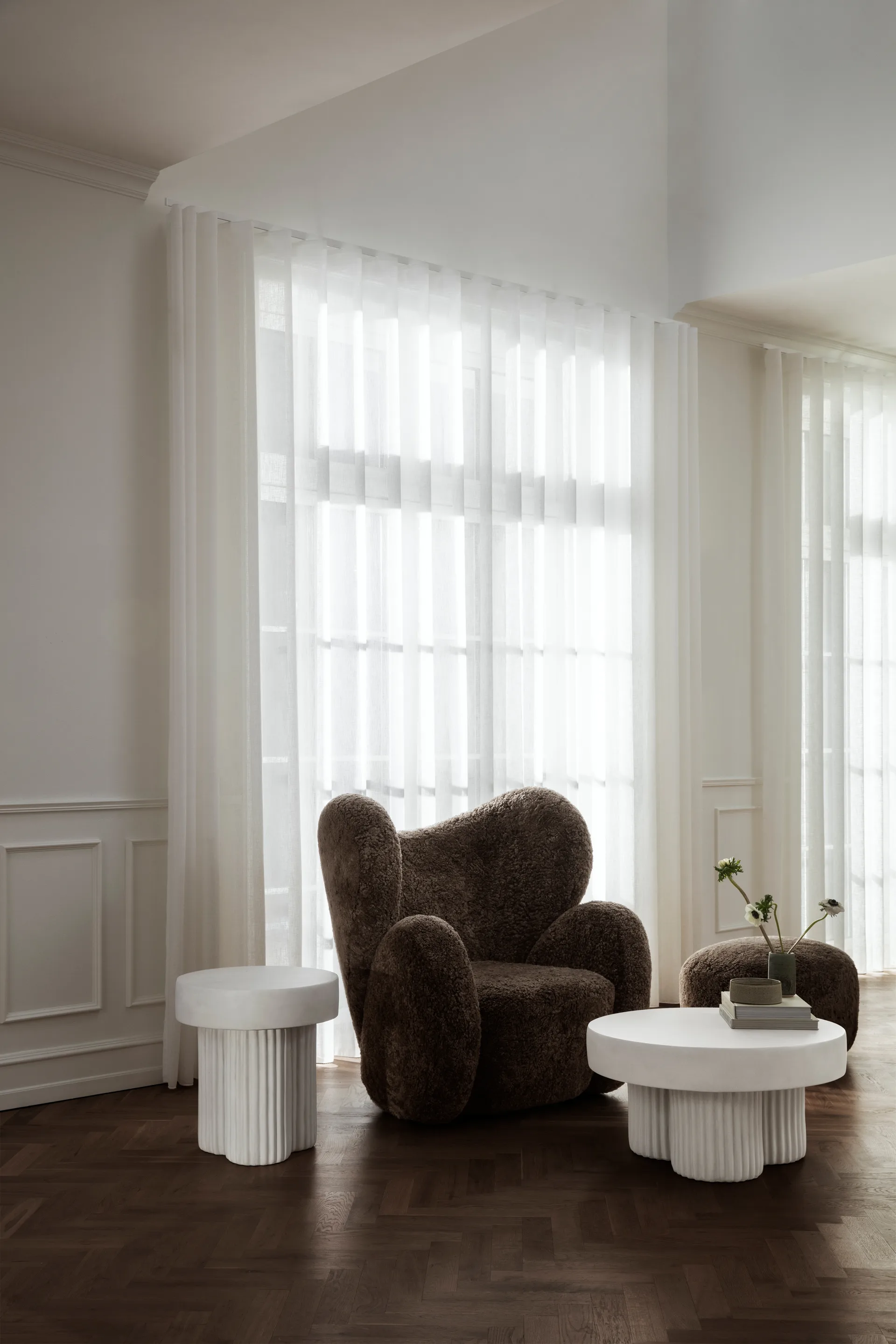 Gear sohvapöytä korkea Ø 45 cm, Clay, Ø45 cm NORR11