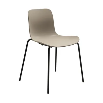 Langue tuoli - Warm grey-musta jalusta - NORR11