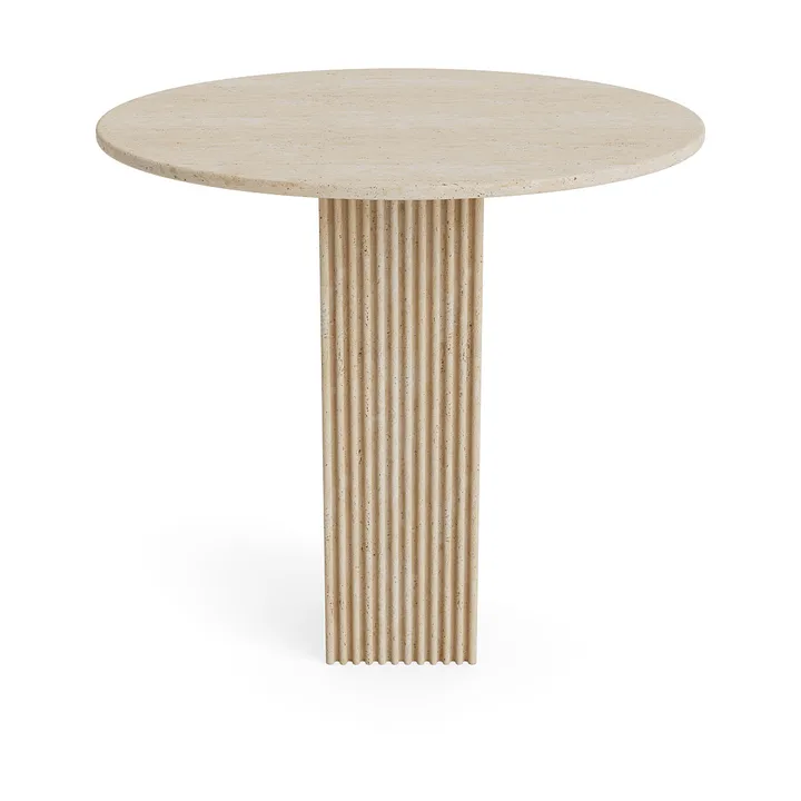 SoHO ruokapöytä - Beige, Ø80 cm - NORR11