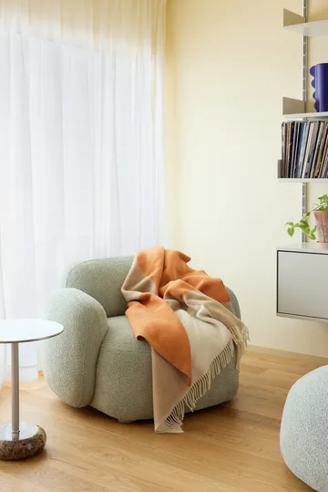 Layer viltti - Oranssi, 130x170 cm - Northern