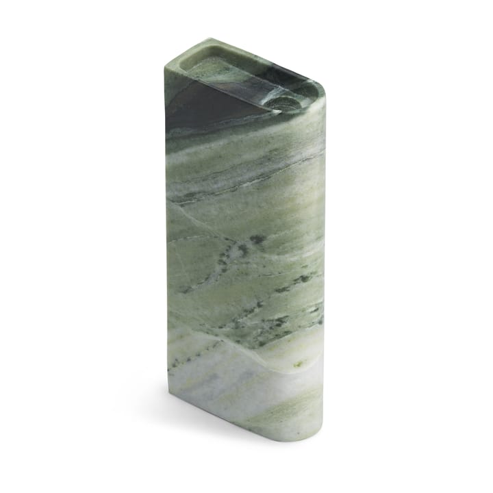 Monolith kynttilänjalka tall - Mixed green marble - Northern