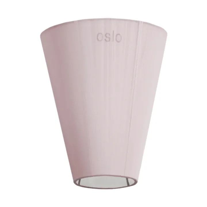 Oslo wood lattiavalaisimen varjostin limited edition - Muted pink - Northern
