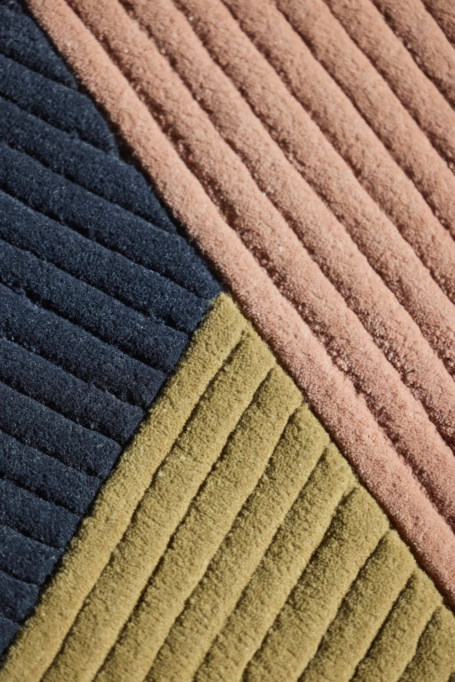 Row matto pyöreä Ø 200 cm, Trio Northern