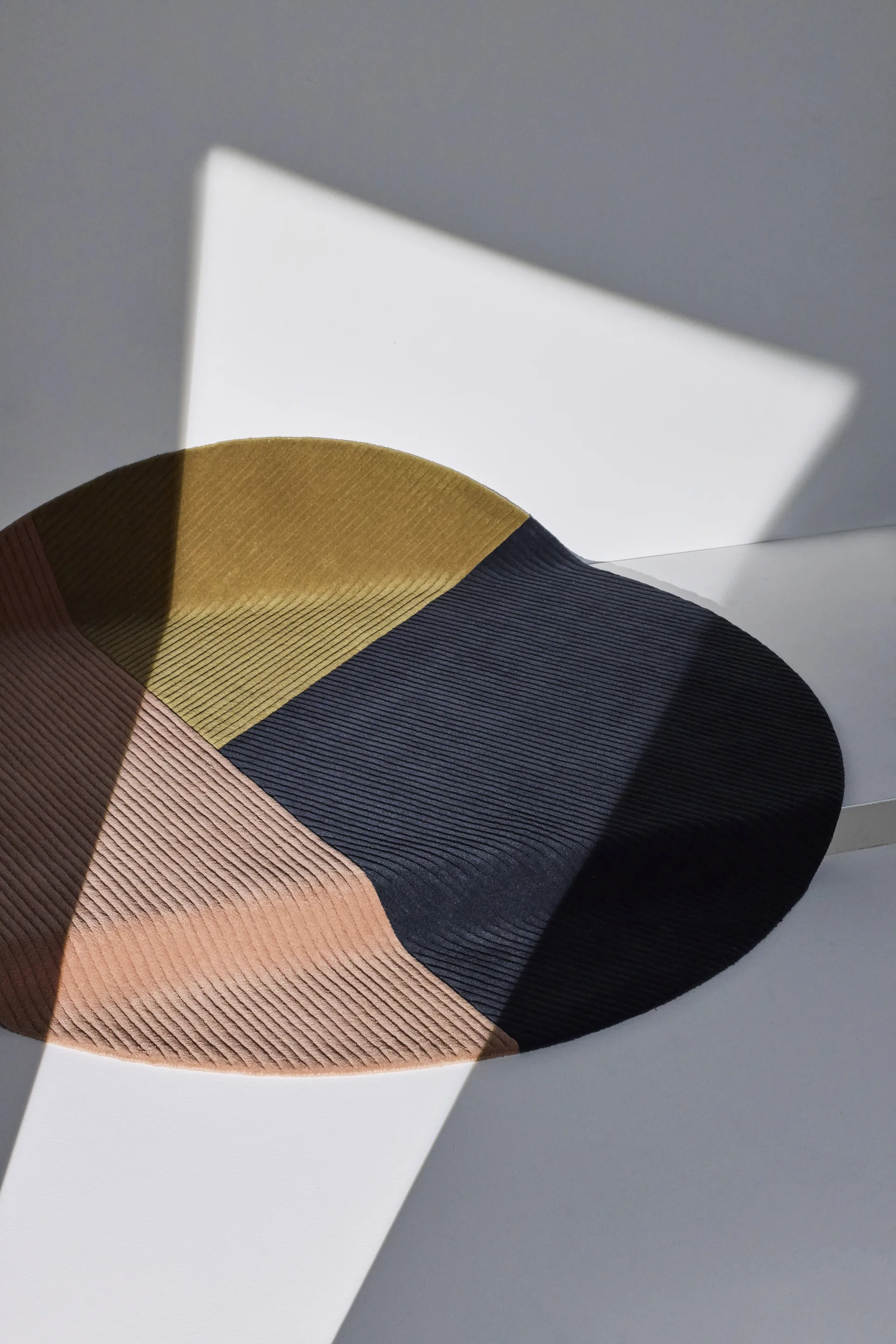 Row matto pyöreä Ø 200 cm, Trio Northern