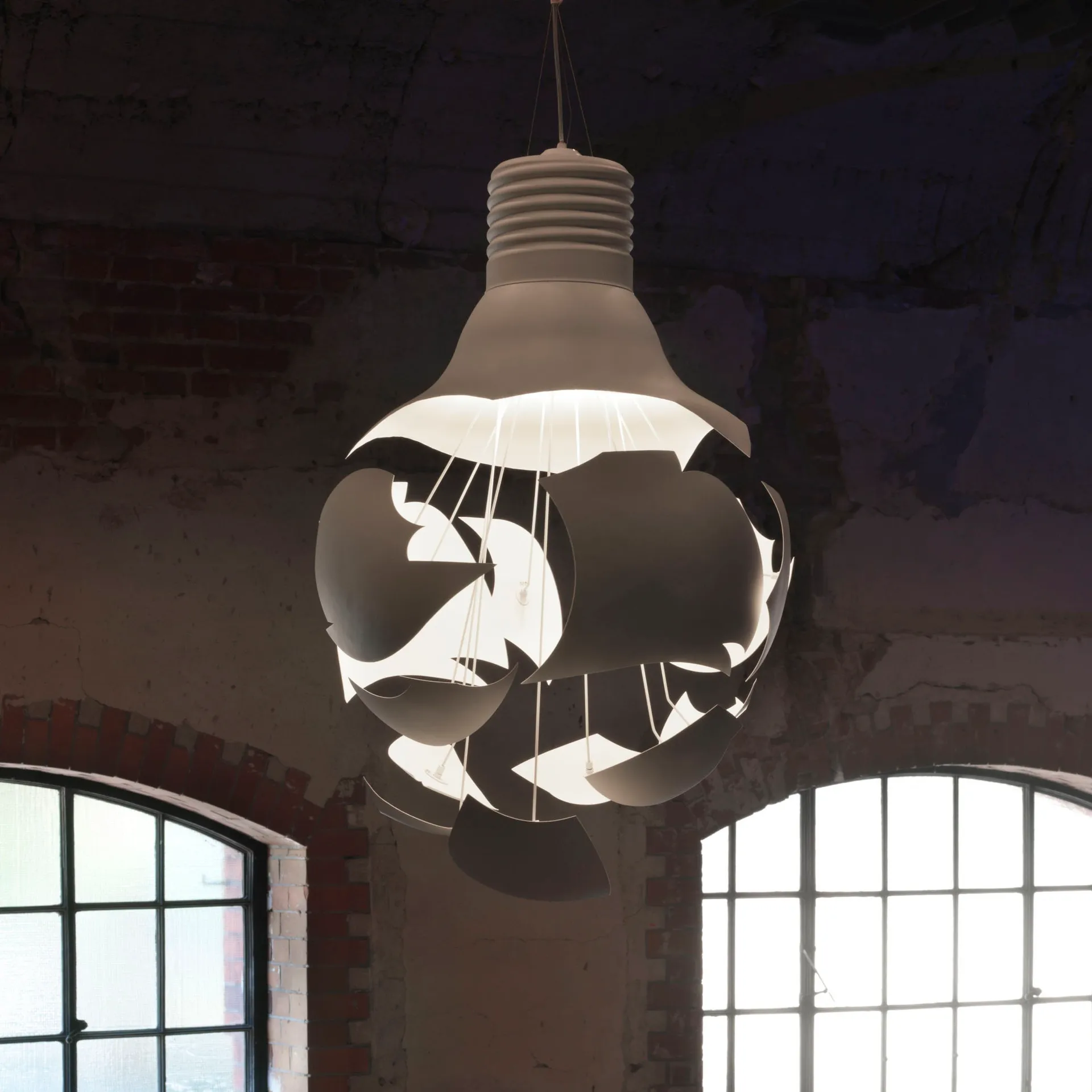 Scheisse riippuvalaisin, valkoinen matta Northern