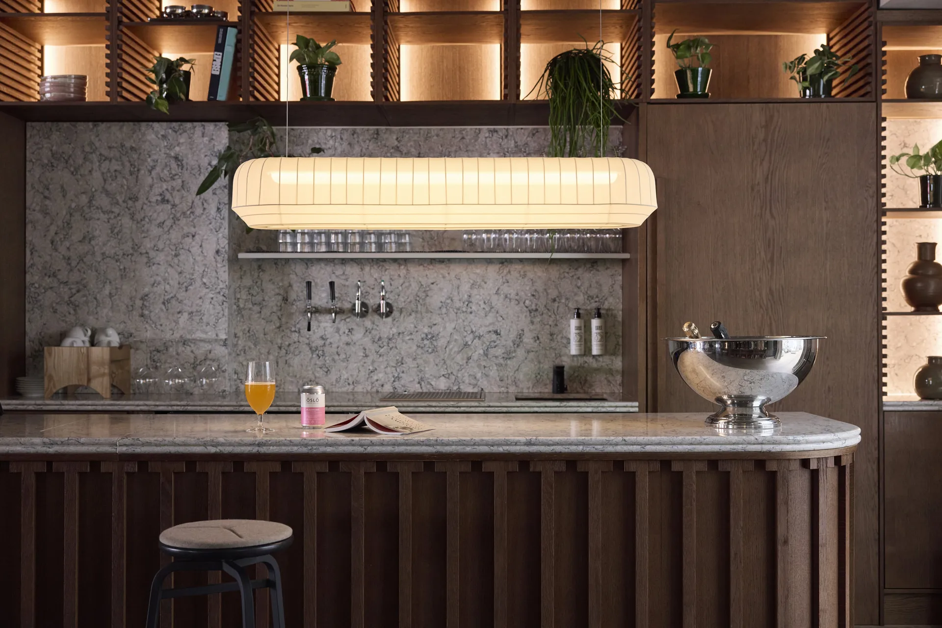 Tradition riippuvalaisin linear 120 cm, Valkoinen Northern