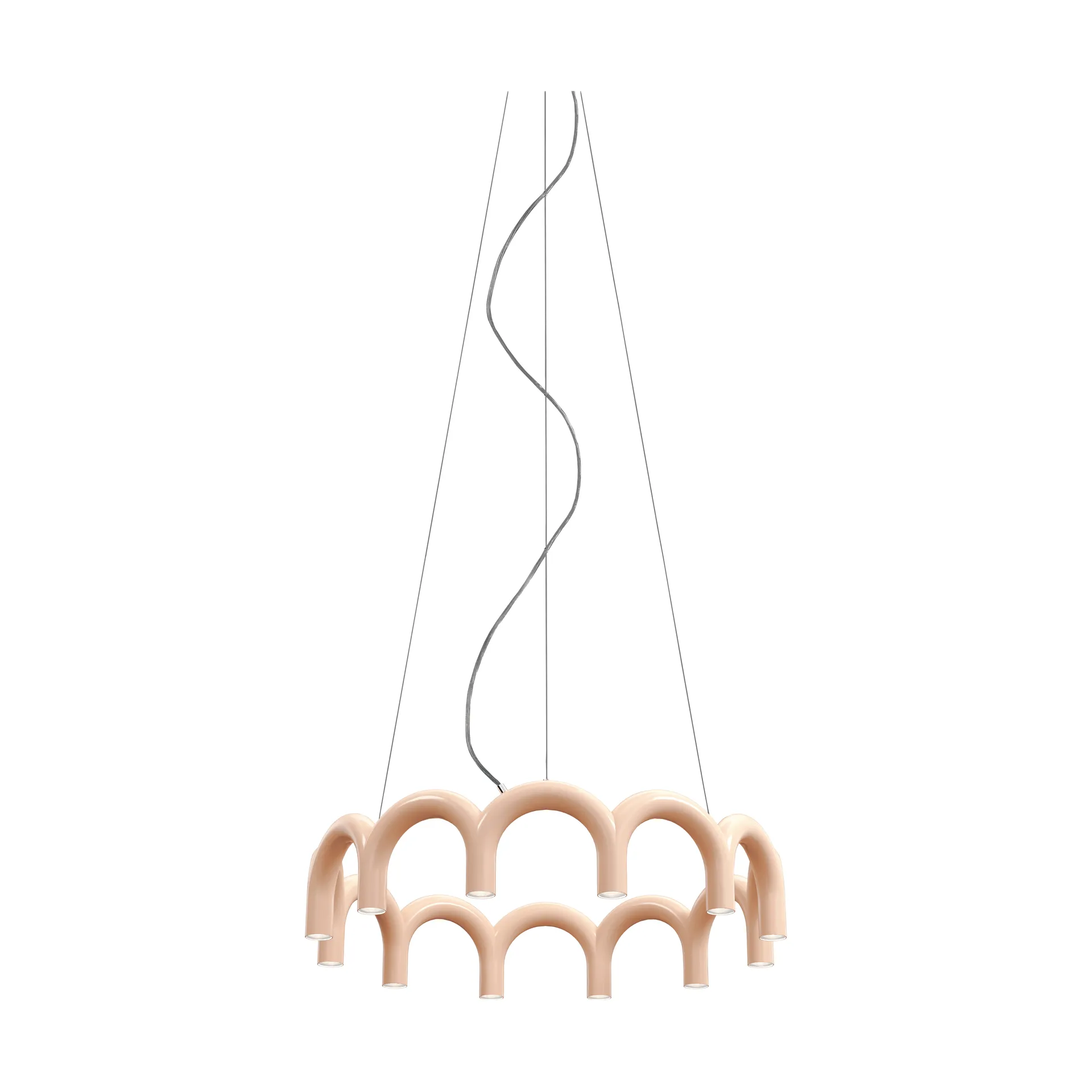 Arch circle valaisin Ø76 cm, Nude, Ø98 cm Oblure