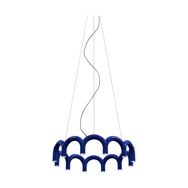 Arch circle valaisin Ø76 cm - Sininen, Ø98 cm - Oblure