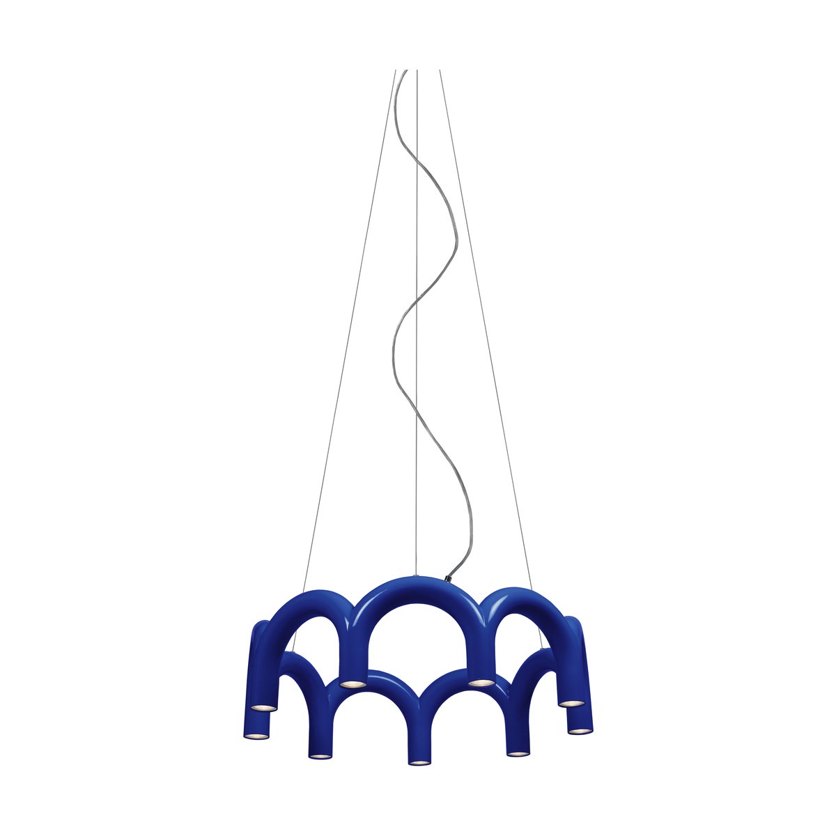 Oblure Arch circle valaisin 76 cm Sininen | Skandinaavinen Sisustus | Kattovalaisimet & Riippuvalaisimet | Sininen