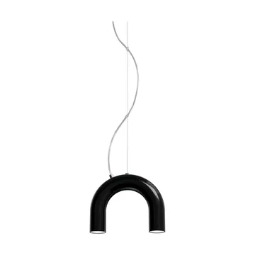 Arch single riippuvalaisin - Musta, 25,5 cm - Oblure